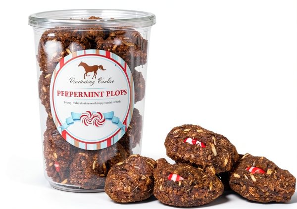 Canterbury Cookies Peppermint Plops Horse Treat by Aeromax 12 Pack-0