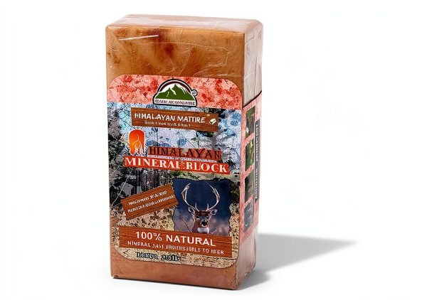 Licking Salt for Deer Block WBM Animal Mineral Salt Rock 10lb-1