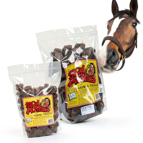 Stud Muffins 5.8lb Horse Treats Bag/Stud Muffins are Great Training Treats and Horse Pill Pockets/Our Treats for Horses are All Natural Horse Treats/Durable 5.8lb Horse Treats Bulk Pack-3