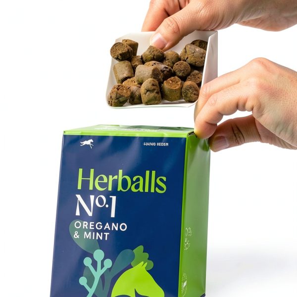 Hilton Herbs Herballs Natural Horse Treat Oregano Mint 1.1 lb-9