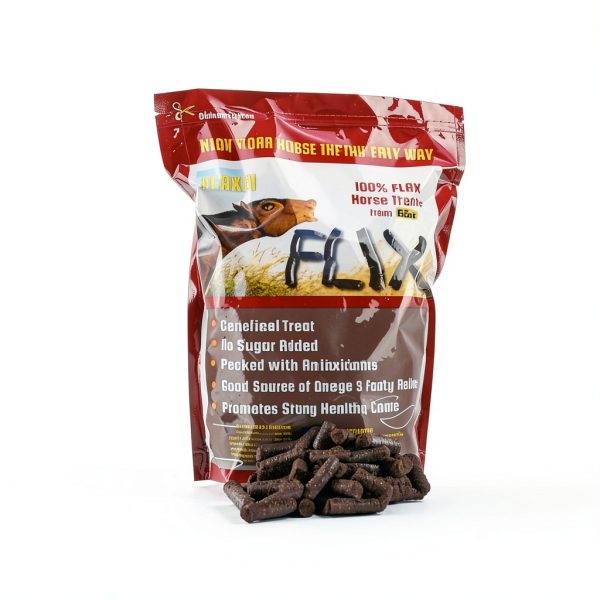 Flaxseed Treats for Horses Flix 9 lb High Omega 3 Healthy Snack-3
