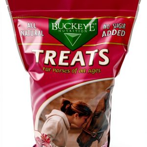 Buckeye All-Natural No Sugar Added Peppermint Bits Treats for Horses, 4 Pounds-0